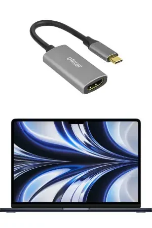 Olixar 4K 60Hz USB-C to HDMI Adapter for TVs and Monitors - For MacBook Air 13" 2024 M3 Chip Nouveauté