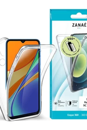 Solde Coque 360 transparente pour Xiaomi Redmi 9C/10A