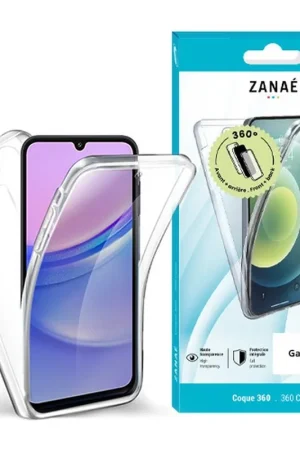 Seulement Aujourd’hui Coque 360° pour Galaxy A15 Transparent