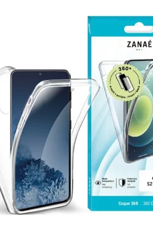 Coque 360° pour Samsung Galaxy S21 / S21 5G Transparent Usine Directe