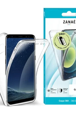 Certifié Coque 360° pour Samsung Galaxy S8 Transparent