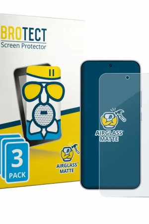 Populaire 3 Pièces BROTECT AirGlass Matte Protection d'écran en verre mat pour Vivo T5 Pro