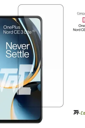 OnePlus Nord CE 3 Lite 5G - Verre trempé TM-Concept® - Gamme Standard Premium Meilleur Choix