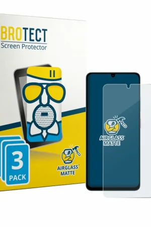 Commander Vite 3 Pièces BROTECT AirGlass Matte Protection d'écran en verre mat pour ZTE Blade A36