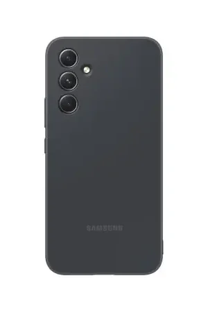Official Samsung Black Silicone Case - For Samsung Galaxy A35 5G Pas Cher