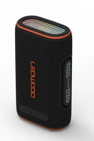 ENCEINTE BLUETOOTH PORTABLE 10W RMS ETANCHE IPX6 + LED D'AMBIANCE - LEDWOOD XPLOR150 Authentique