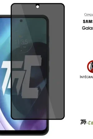 Solde Samsung Galaxy A81 - Verre trempé Anti-Espions - Intégral Privacy - TM-Concept®