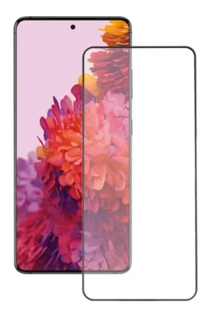 Verre Trempé Complet Noir pour Samsung Galaxy S21 Nouveauté