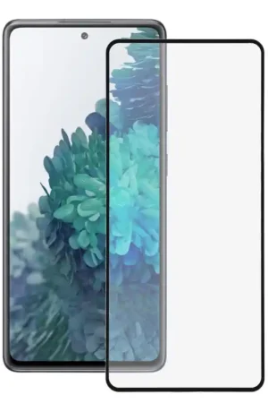 Authentique Verre Trempé Complet Noir pour Samsung Galaxy S20 FE