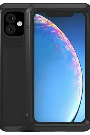 Coque pour iPhone 11 - Hybride Love Mei Powerful Livraison Express