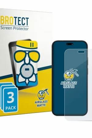 Commander Maintenant 3 Pièces BROTECT AirGlass Matte Protection d'écran en verre mat pour Huawei Pura 90