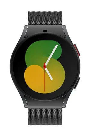 Official Samsung Black Milanese Band - For Samsung Galaxy Watch 5 Vente Flash