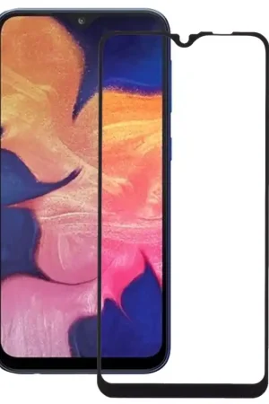 Super Prix Verre Trempé Complet Noir pour Samsung Galaxy A10