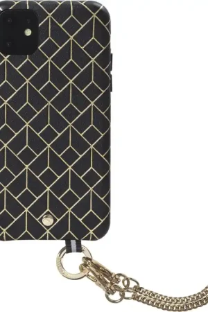 Coffret Coque iPhone 11 StGermain en Cuir Noire + Bandoulière Artefakt Satisfait Ou Remboursé