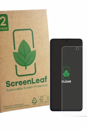 2 Pièces ScreenLeaf Clear Protection d'écran durable pour Oukitel C26 Certifié