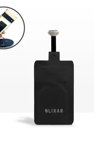 Olixar Black Ultra-Thin USB-C 10W Wireless Charger Adapter - For Samsung Galaxy A15 Offre Exclusive