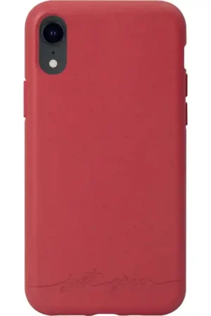 Prix Cassé Coque iPhone XR Rouge Just Green