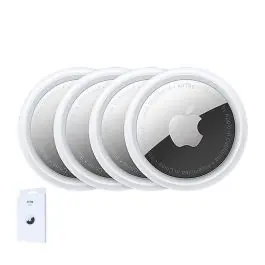 AirTag Apple (Lot de 4) A2187 MX542ZY/A Origine Jusqu’à Épuisement Des Stocks