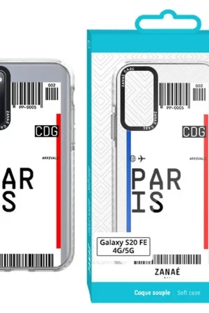 Coque billet d'avion - PARIS pour Galaxy S20 FE Prix Bas