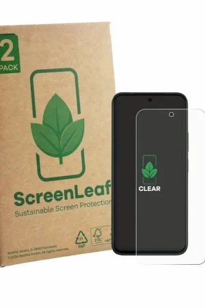 2 Pièces ScreenLeaf Clear Protection d'écran durable pour Vivo T5x Commander Maintenant