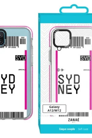 Super Prix Coque billet d'avion pour Galaxy A12/M12