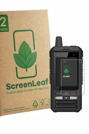 2 Pièces ScreenLeaf Clear Protection d'écran durable pour Uniwa F80S Prix Cassé