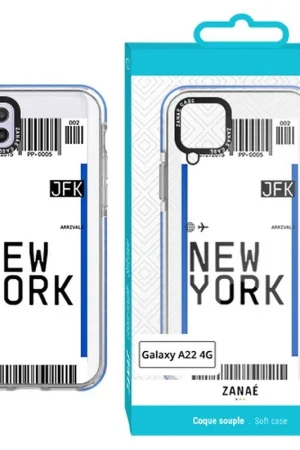 Coque billet d'avion pour Galaxy A22/M22 Offre Du Jour