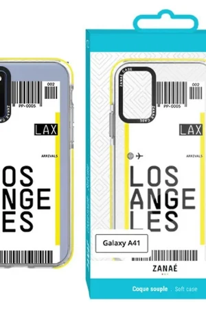 Achat Immédiat Coque billet d'avion pour Galaxy A41 Transparent