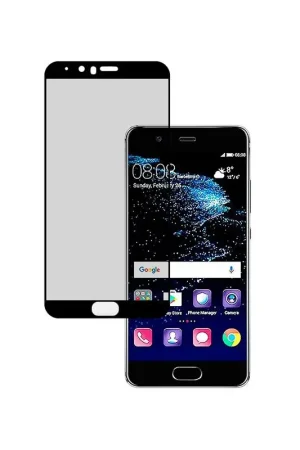 Prix Réduit Verre Trempé Complet Noir pour Huawei P10