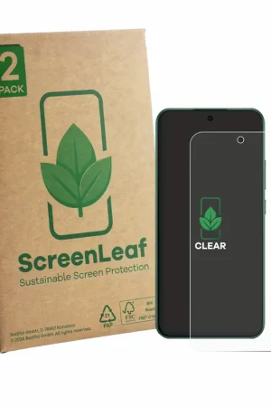 2 Pièces ScreenLeaf Clear Protection d'écran durable pour Oppo F33 Vente Directe
