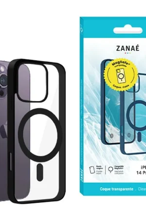 Coque Compatible MagSafe iPhone 14 Pro Max Noir Affaire À Saisir