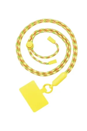 Acheter Direct Bijou tour de cou (120cm) - Jaune, Vert et Orange