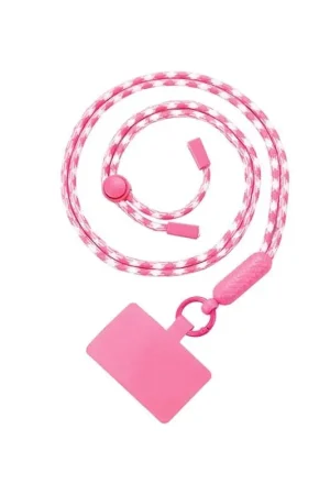 Acheter Direct Bijou tour de cou (120cm) - Rose et Blanc