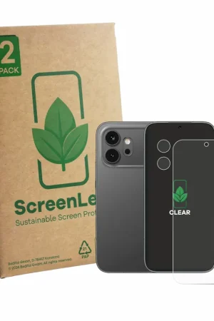 Usine Directe 2 Pièces ScreenLeaf Clear Protection d'écran durable pour Honor 600 (Avant+Caméra)