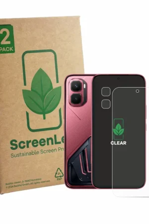 Retour Gratuit 2 Pièces ScreenLeaf Clear Protection d'écran durable pour Infinix GT 50 Pro (Avant+Caméra)