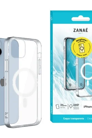 Coque Compatible MagSafe pour iPhone 14 Plus Transparent Populaire