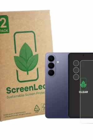 2 Pièces ScreenLeaf Clear Protection d'écran durable pour Samsung Galaxy S26 Enterprise Edition (Avant+Caméra) Offre Exclusive
