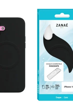 Coque Compatible MagSafe pour iPhone 16 Plus Noir Prix Promo