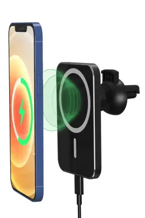 Dernier Modèle Olixar MagSafe Wireless Car Charger Air Vent Mount - For Samsung Galaxy S24