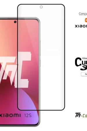 Soldes Xiaomi 12S - Verre trempé 3D incurvé - TM-Concept®