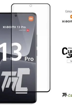 Xiaomi 13 Pro - Verre trempé 3D incurvé - TM-Concept® Authentique