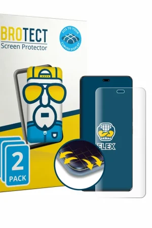 2 Pièces BROTECT Flex Full-Cover film de protection pour Honor 100 Pro Pas Cher
