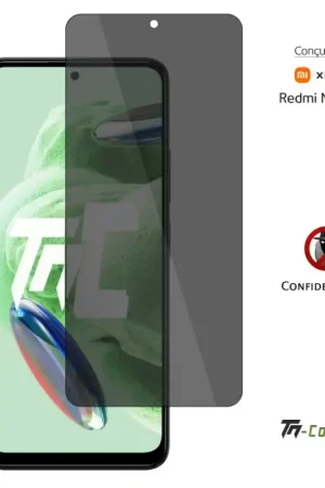 Remise Xiaomi Redmi Note 12 - Verre trempé Anti-Espions - TM-Concept®