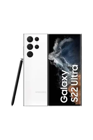 Satisfait Ou Remboursé Galaxy S22 Ultra 5G Double SIM 128 Go Blanc Reconditionné