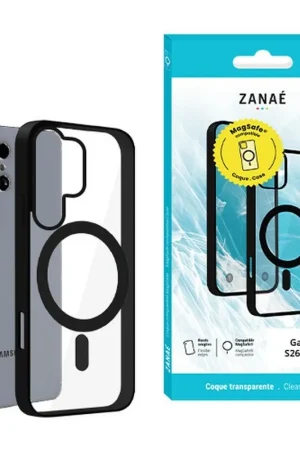 Coque Compatible MagSafe pour Galaxy S26 Ultra Noir Affaire À Saisir