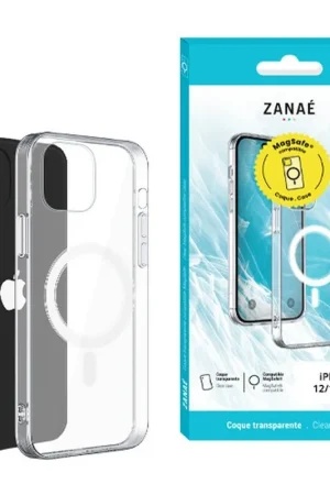 Super Prix Coque Compatible MagSafe pour iPhone 12 / 12 Pro Transparent
