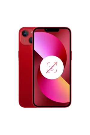 iPhone 13 Mini 512Go Rouge Reconditionné sans FACE ID Réduction