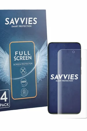 4 Pièces Savvies Full-Screen Protection Ecran pour Motorola Edge 70 Pro Nouveauté