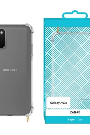 Coque Cordella avec anneaux dorés pour Galaxy A03s Achetez Aujourd’hui