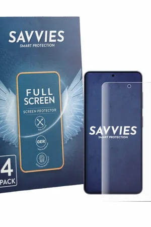 4 Pièces Savvies Full-Screen Protection Ecran pour Samsung Galaxy S26 Enterprise Edition Commander Vite